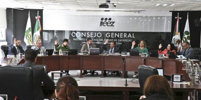 Sesión del Consejo General del Ieez Sesión del Consejo General del Ieez