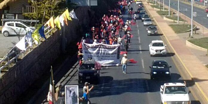 Cerca de 500 manifestantes