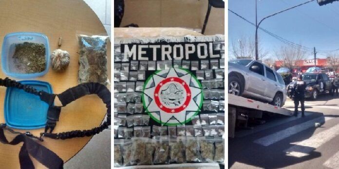 Lo asegurado en los operativos Lo asegurado en los operativos