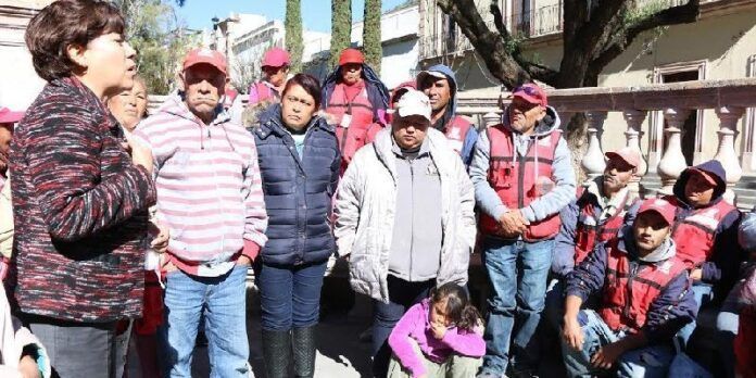 Judit Guerrero se reunió con personal de barrido manual Judit Guerrero se reunió con personal de barrido manual