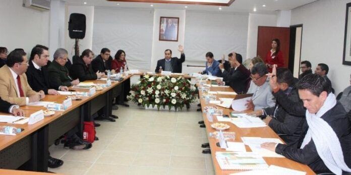 Sesión de la Junta Directiva del Issstezac