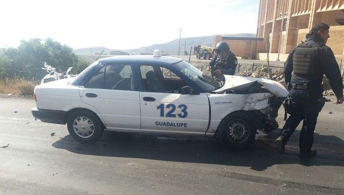 choque taxi