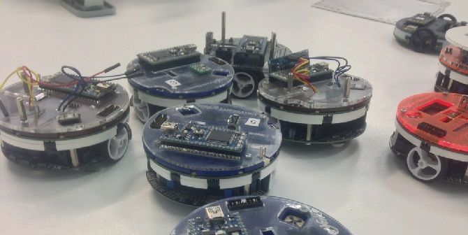 enjambres roboticos