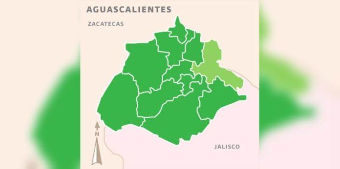 Mapa de Aguascalientes Mapa de Aguascalientes