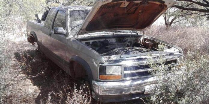 Camoneta estaba desmantelada Camoneta estaba desmantelada