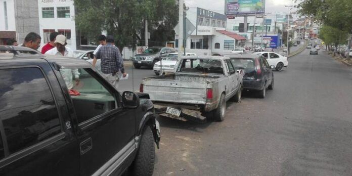 Accidente en la García Salinas Accidente en la García Salinas