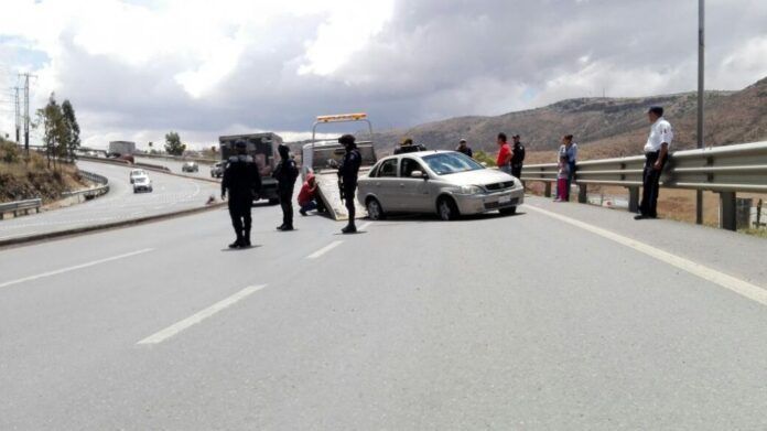 Accidente a la altura de Colinas del Padre Accidente a la altura de Colinas del Padre