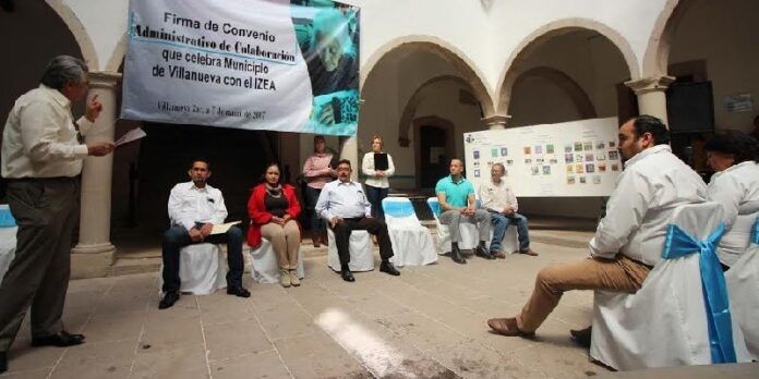 Firman convenio Izea y Ayuntamiento Firman convenio Izea y Ayuntamiento