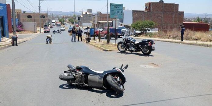 Accidente en avenida La Fe
