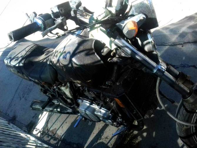 honda negra
