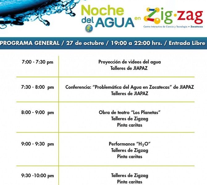 programa noche agua