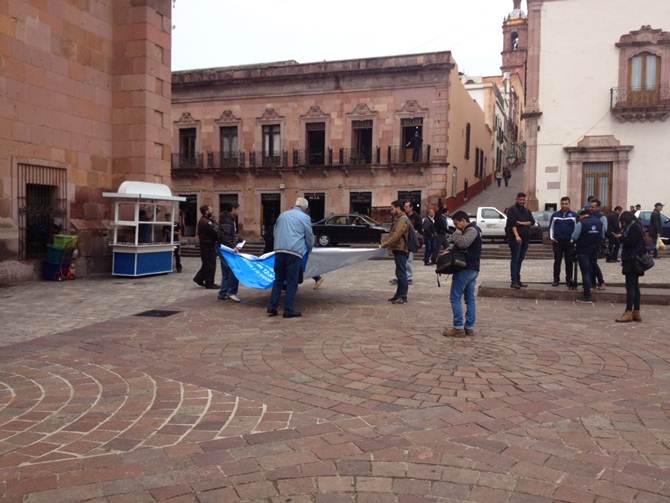 protesta raymundo cardenas