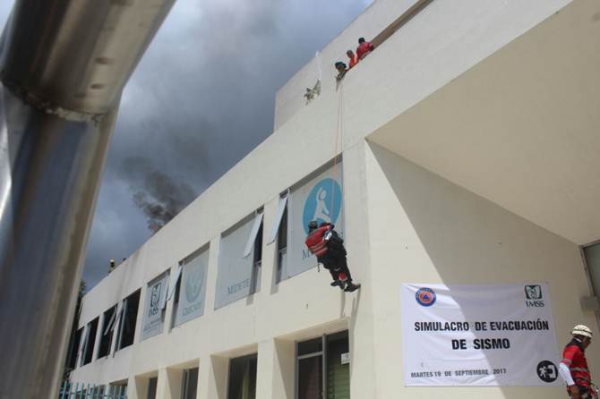 simulacro imss