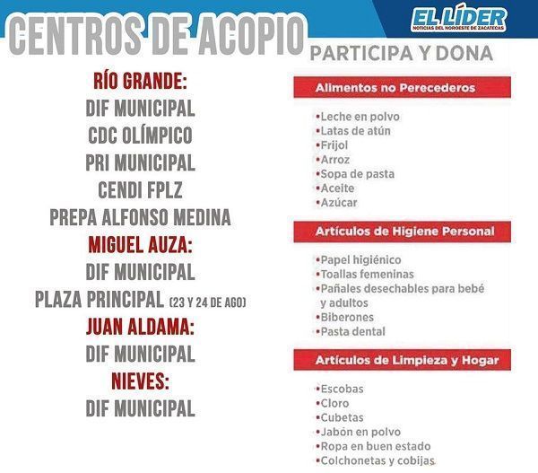 centro acopio lider