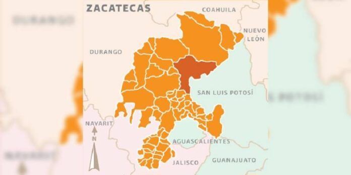 Mapa de Villa de Cos, Zacatecas Mapa de Villa de Cos, Zacatecas