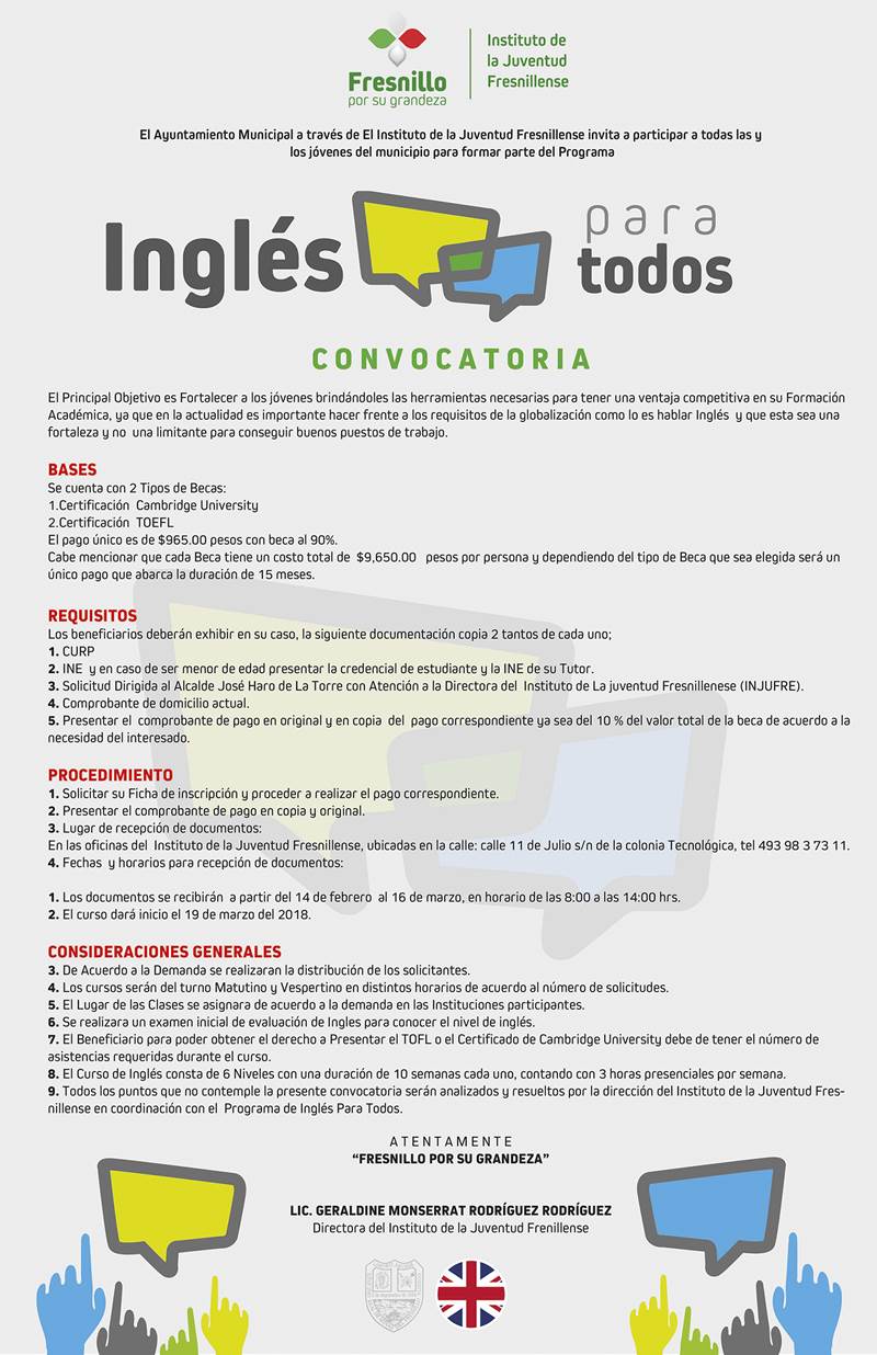 convocatorias fresnillo 2