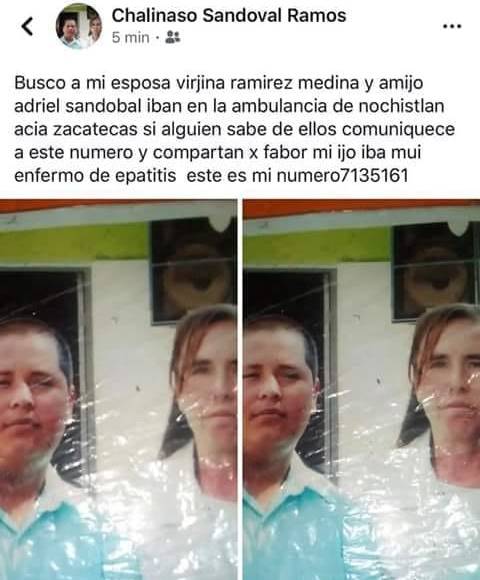 ocupantes ambulancia