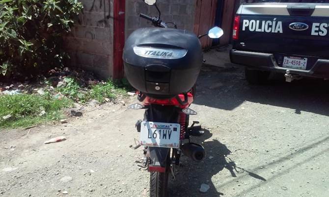 moto robada