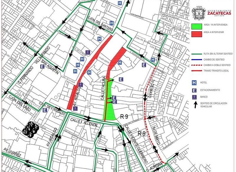 croquis avenida hidalgo