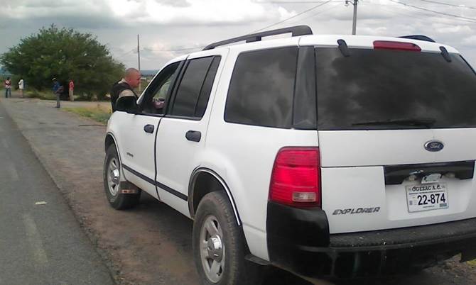 camioneta robada