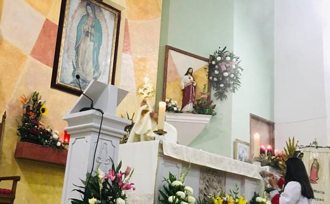 virgen festejo