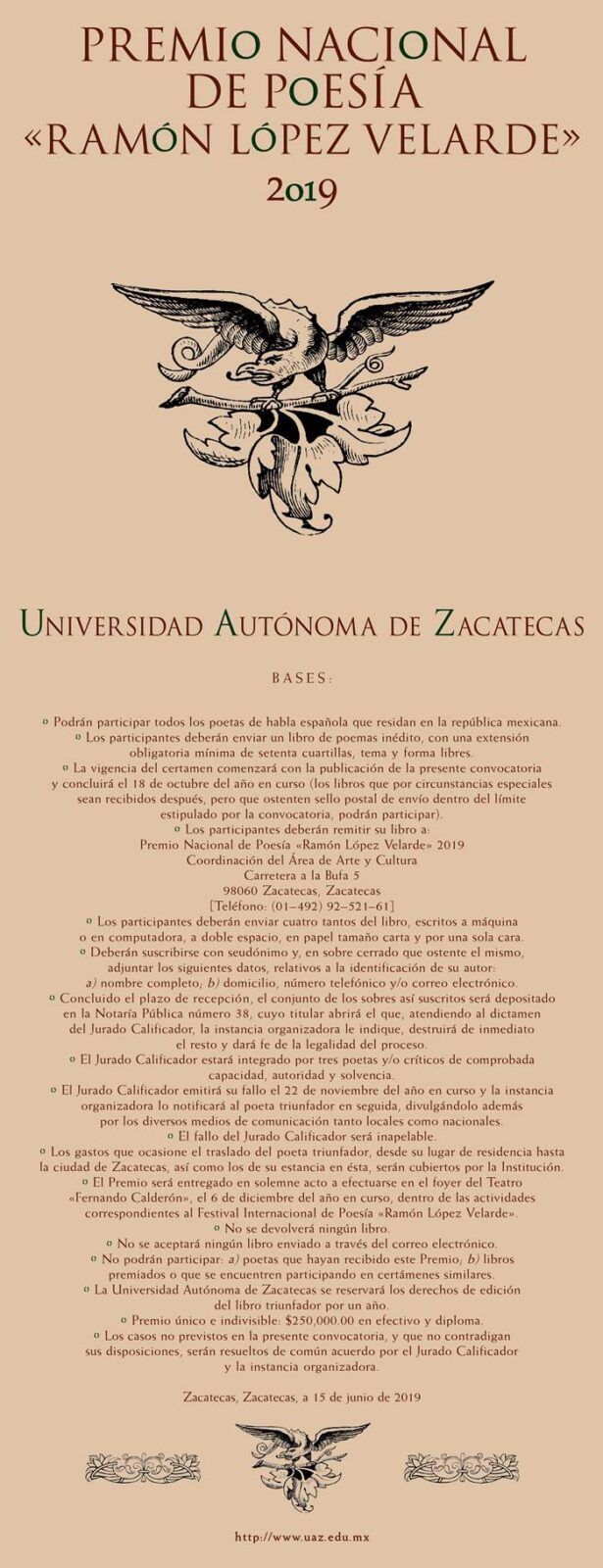 convocatoria