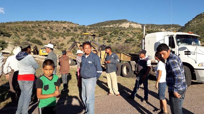 maquinaria detenida