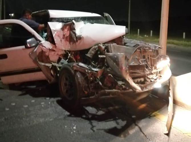 camioneta accidente