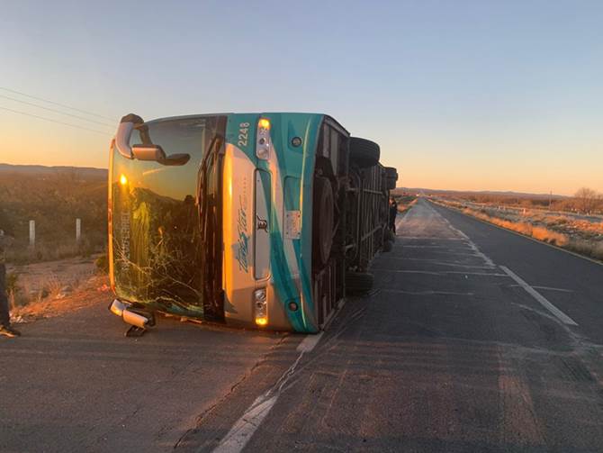 camion volcado 1
