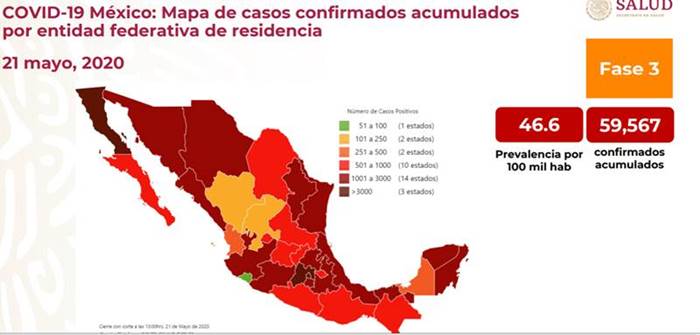 prevalencia estados covid
