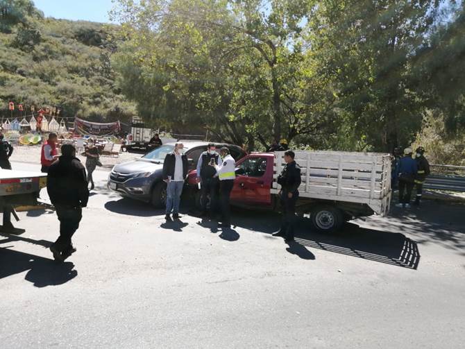 choque camionetas