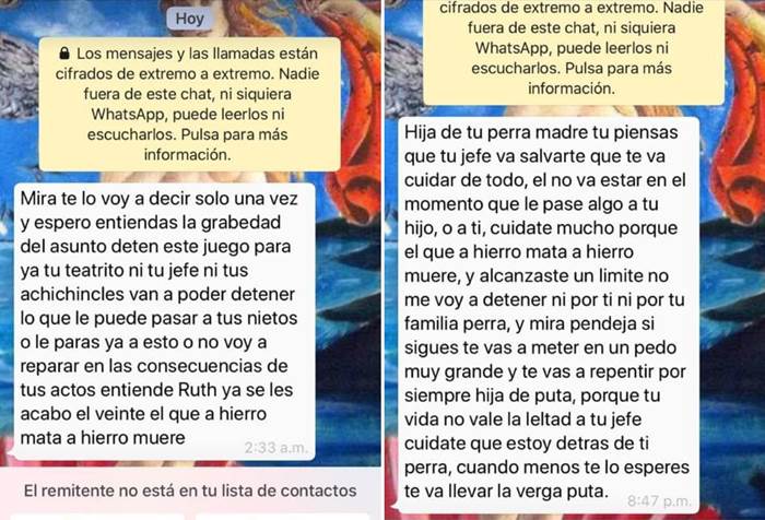 mensaje ruth calderon 2