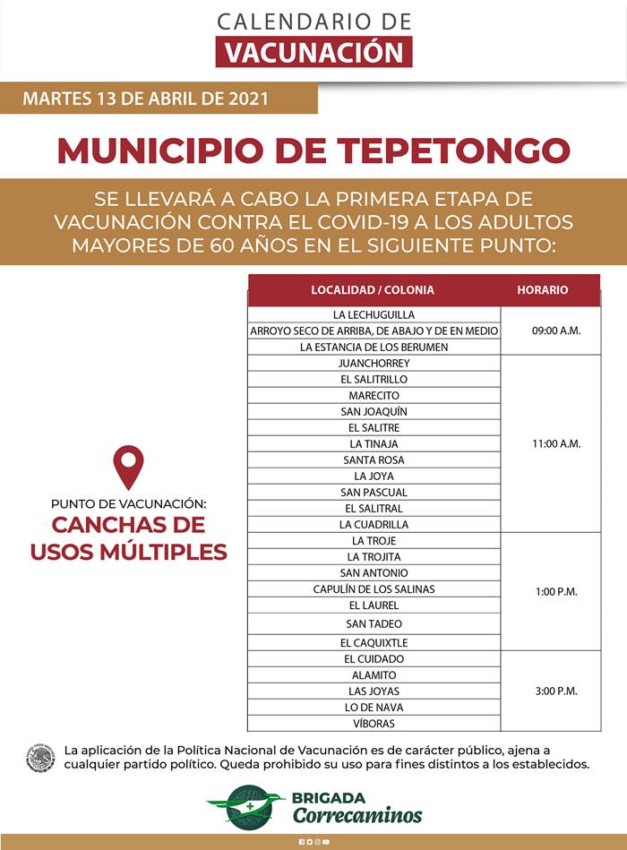 calendario vacunacion 1