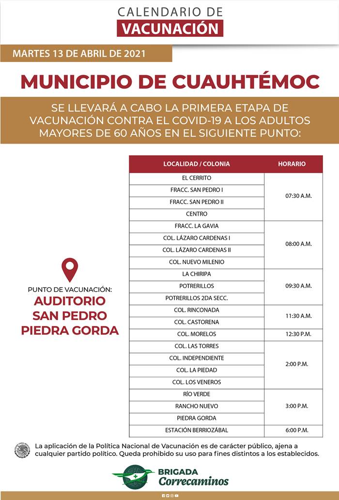 calendario vacunacion 8