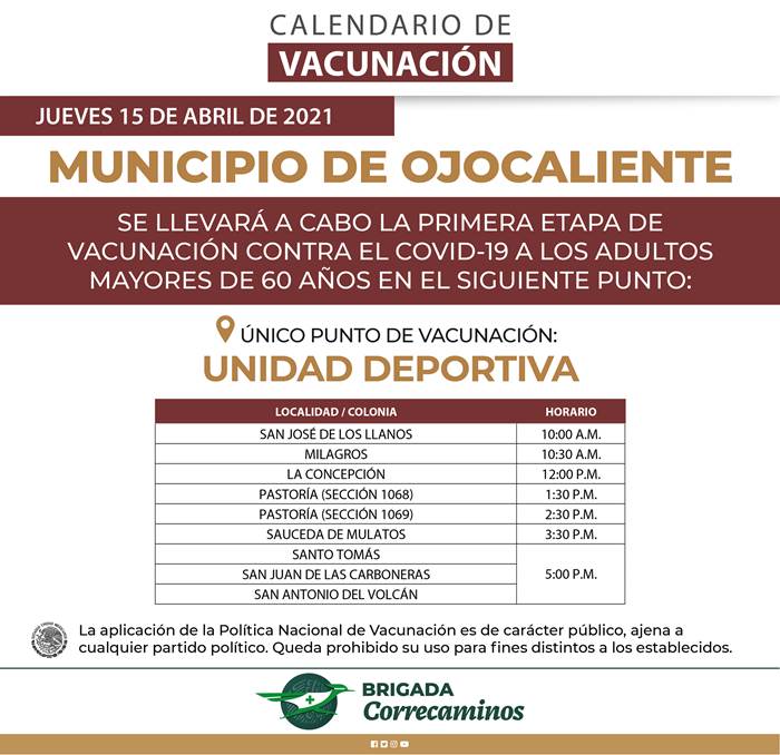vacuna jueves 1