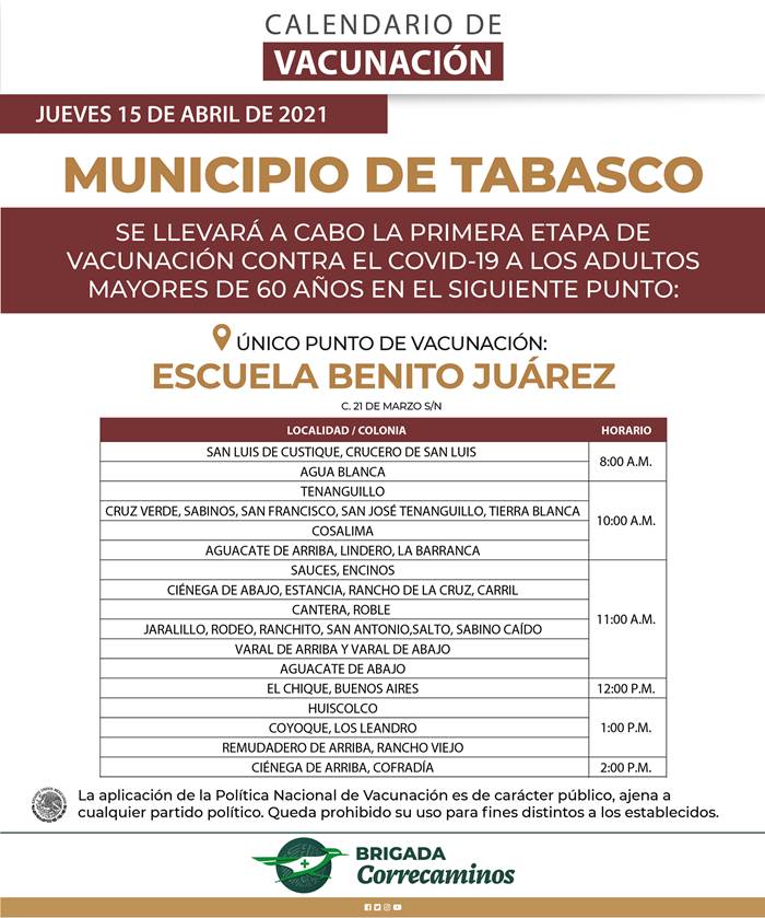 vacuna jueves 5