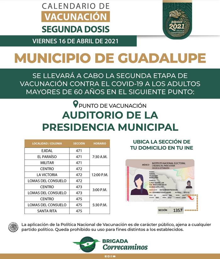 vacuna guadalupe 10