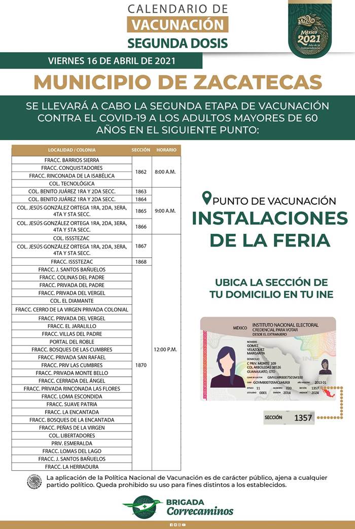vacuna zacatecas