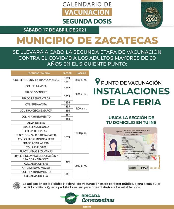 vacuna zacatecas