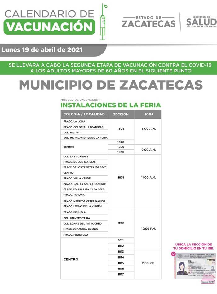 vacunacion zacatecas