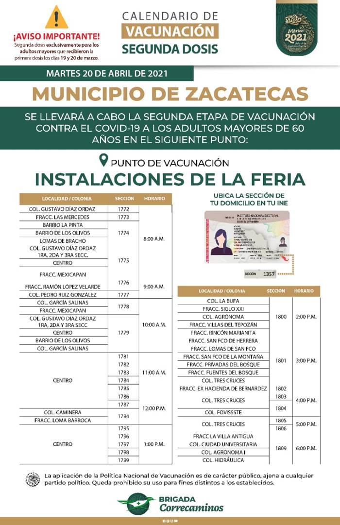 vacuna zacatecas