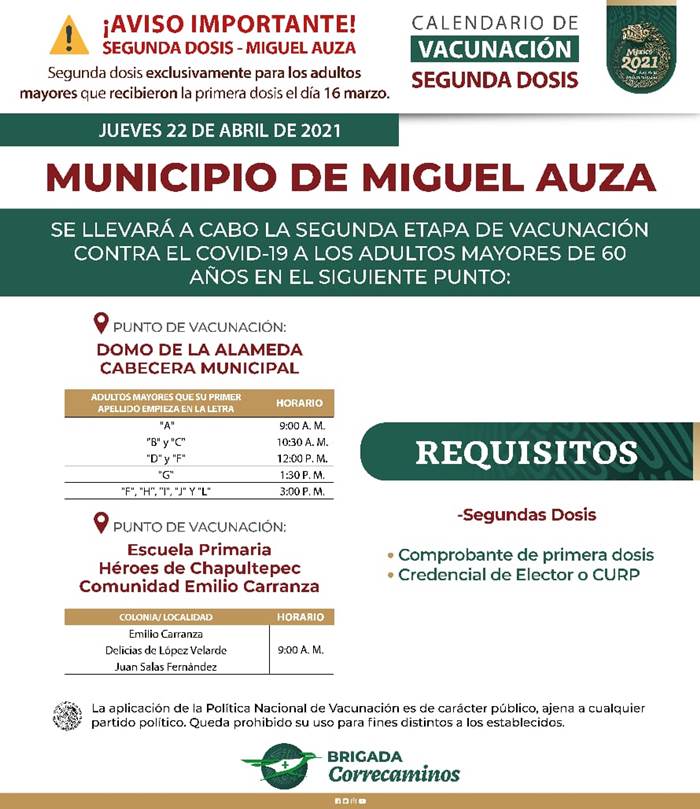 segunda dosis 2