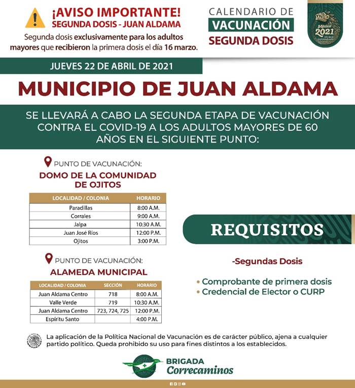 segunda dosis