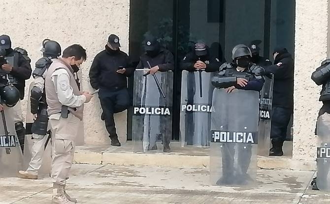 protesta issstezac 1