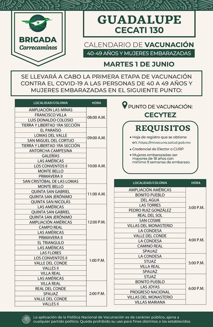 vacuna martes 1