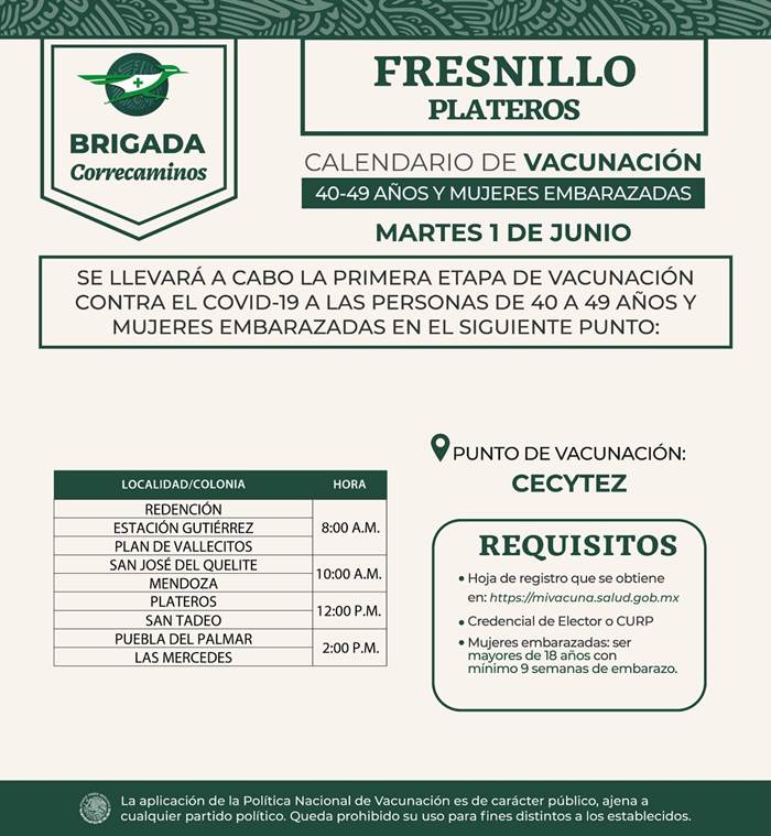 vacuna martes 11