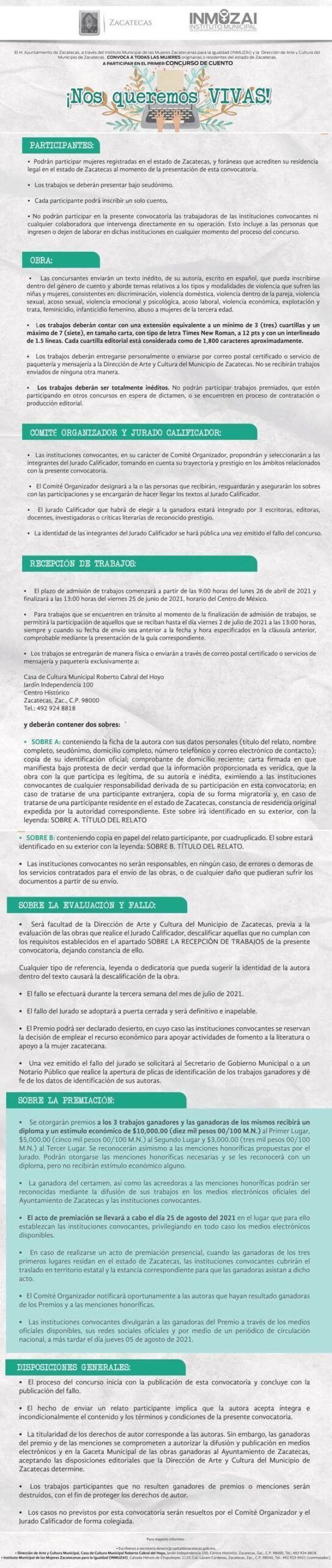 cartel concurso