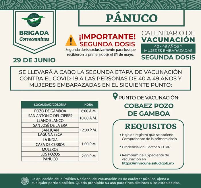 vacuna martes