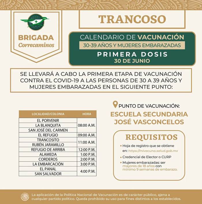 vacuna miercoles