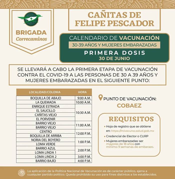 vacuna miercoles 4
